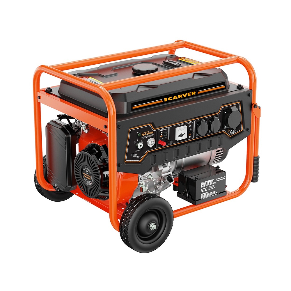 Генератор Carver PPG- 9000R 7.5кВт — KSKSHOP.RU