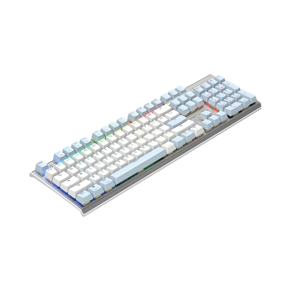 Клавиатура механическая A4Tech Fstyler FS100 Neon, синий/белый — KSKSHOP.RU