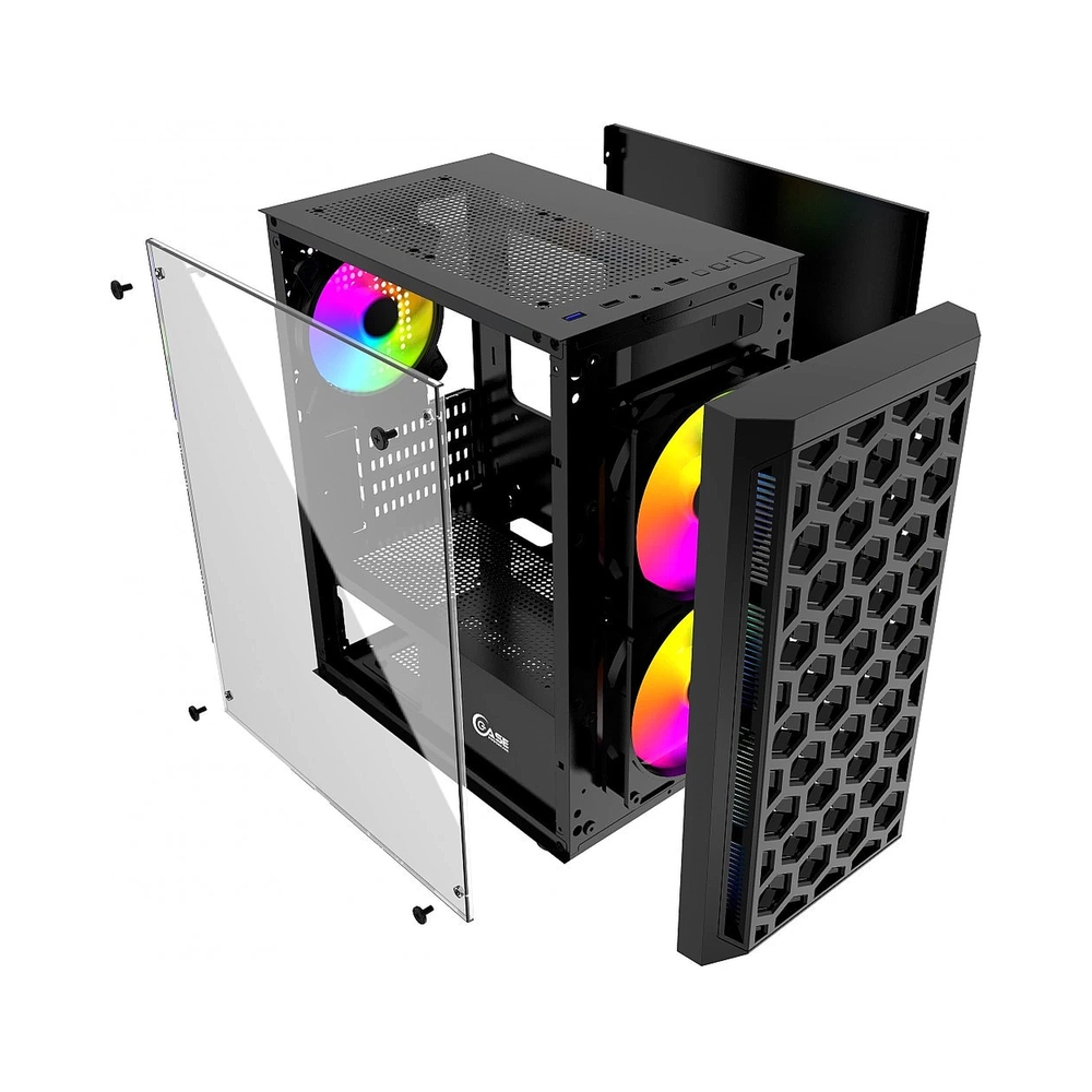 картинка Корпус Powercase Mistral Micro T3B, черный от магазина Одежда+