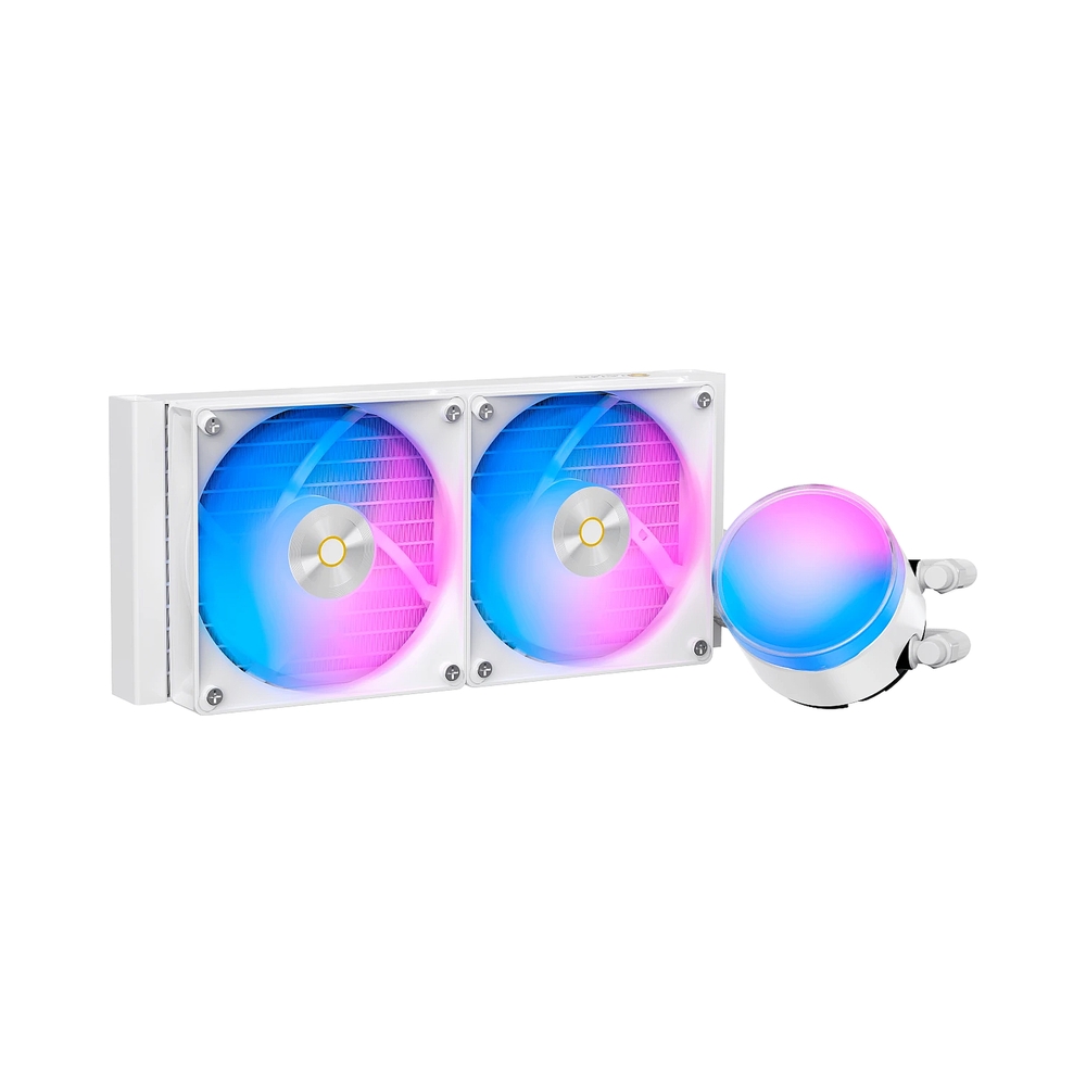 Система водяного охлаждения Ocypus Delta L24 ARGB V2, белый — KSKSHOP.RU