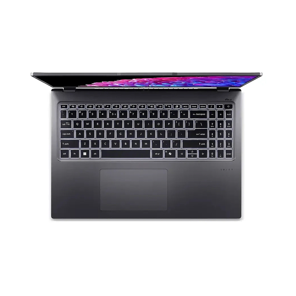 Ноутбук Acer Swift Go 16 SFG16-72-787A / 16" WQXGA+ 3200x2000 OLED 120Hz 1,000,000:1 400 nit / Core — KSKSHOP.RU