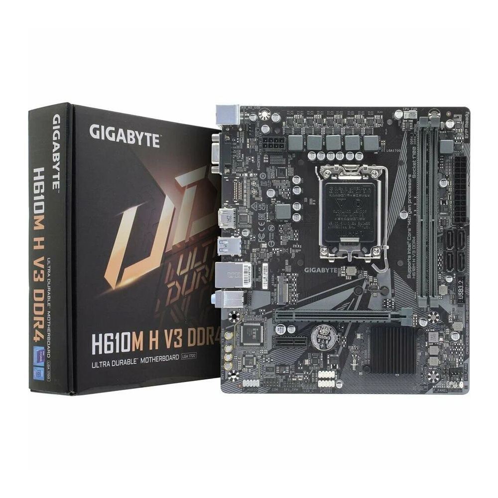 Материнская плата GIGABYTE H610M H V3 DDR4 — KSKSHOP.RU