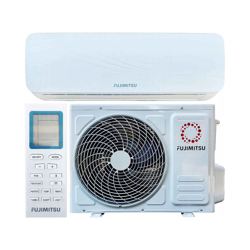 Кондиционер сплит-система Fujimitsu FR-09SBST1 9000 BTU, 25 м², 24 дБ, охлаждение, обогрев, осушение, белый — KSKSHOP.RU