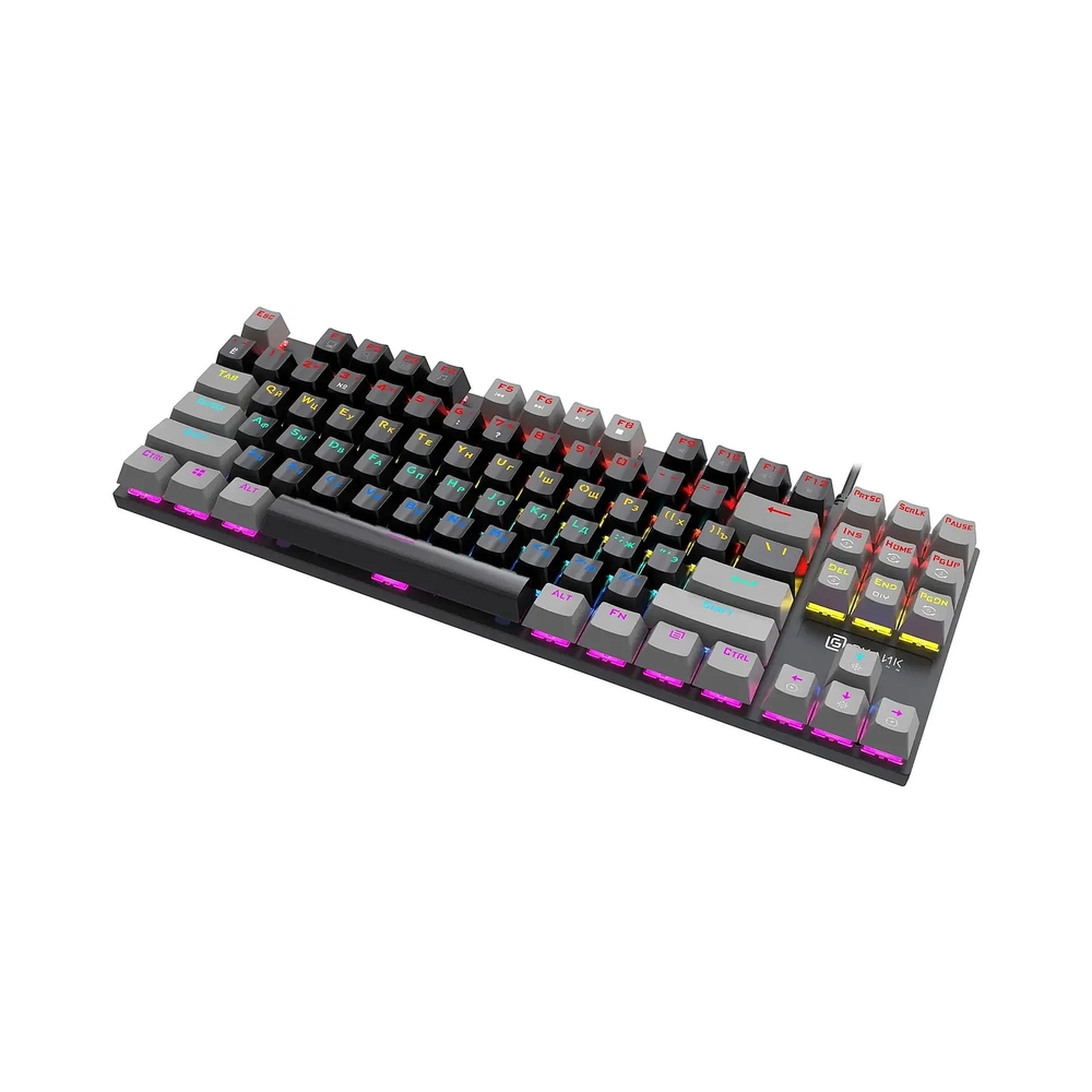 Клавиатура механическая Оклик K600X, черный/серый — KSKSHOP.RU