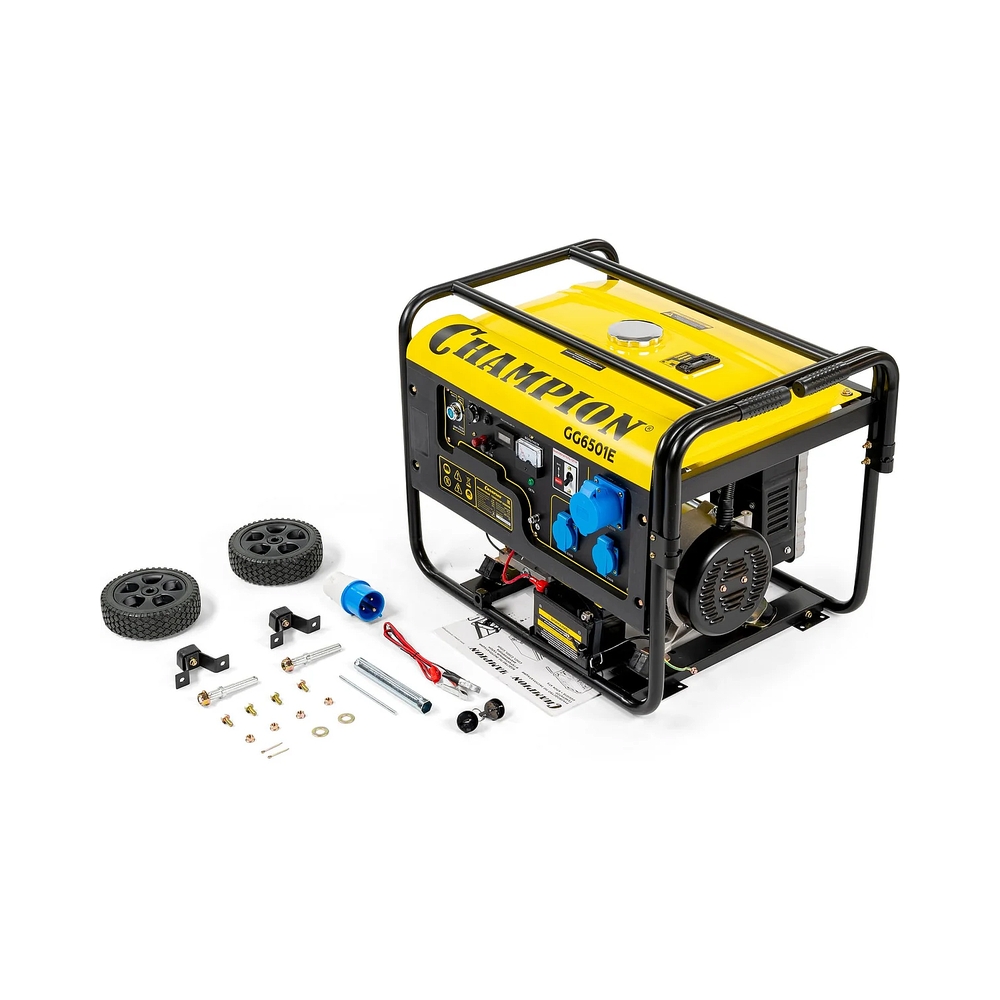 Генератор CHAMPION GG6501E+ATS (5/5,5кВт,OHV420 16лс 25л 81,5кг 2,5л/ч 12V) CHAMPION GG6501E+ATS (5/5,5кВт,OHV420 16лс 25л 81,5кг 2,5л/ч 12V) — KSKSHOP.RU