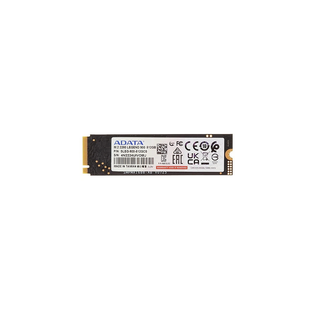 SSD накопитель NVMe ADATA LEGEND 900 [SLEG-900-512GCS] 512GB — KSKSHOP.RU