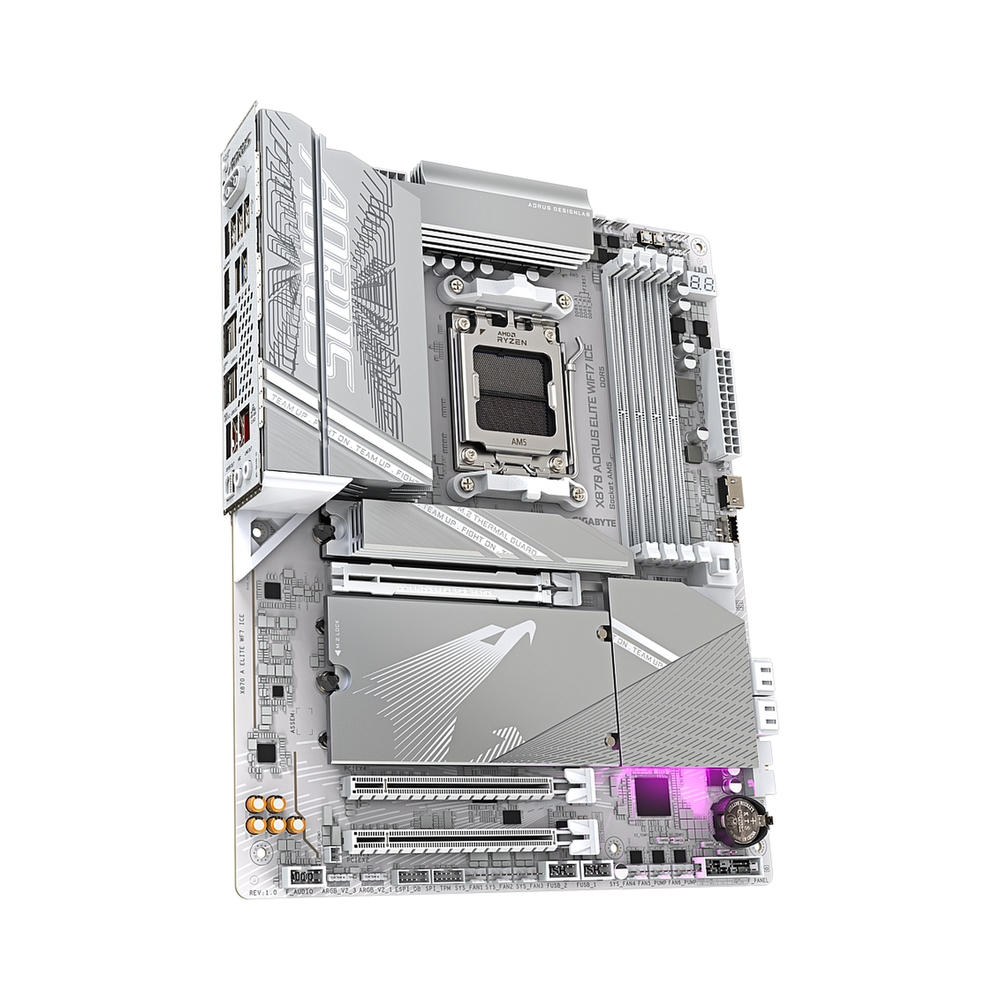 Материнская плата GIGABYTE X870 AORUS ELITE WIFI7 ICE — KSKSHOP.RU