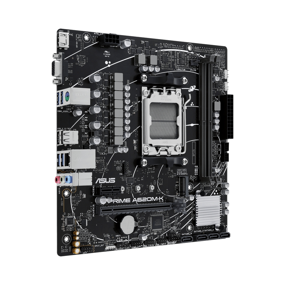 Материнская плата ASUS PRIME A620M-K — KSKSHOP.RU