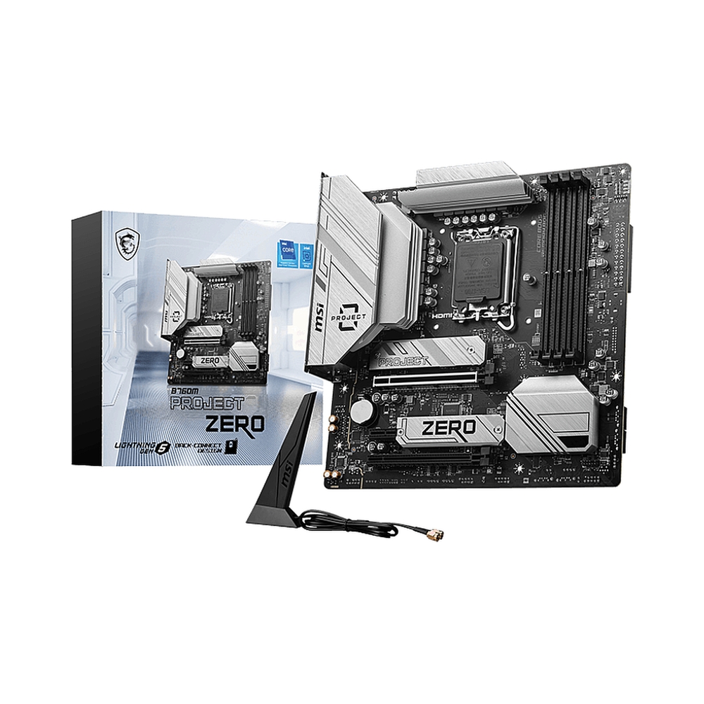Материнская плата MSI B760M PROJECT ZERO — KSKSHOP.RU