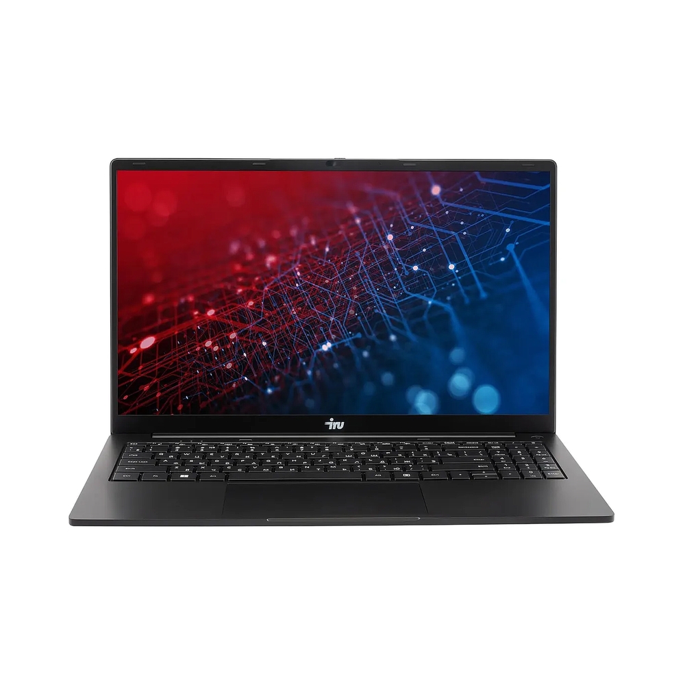 Ноутбук IRU Strato 15ALID4 Core i3 1315U 8Gb SSD256Gb Intel UHD Graphics 15.6" IPS FHD (1920x1080) без ОС black WiFi BT Cam 6000mAh (2168022) — KSKSHOP.RU
