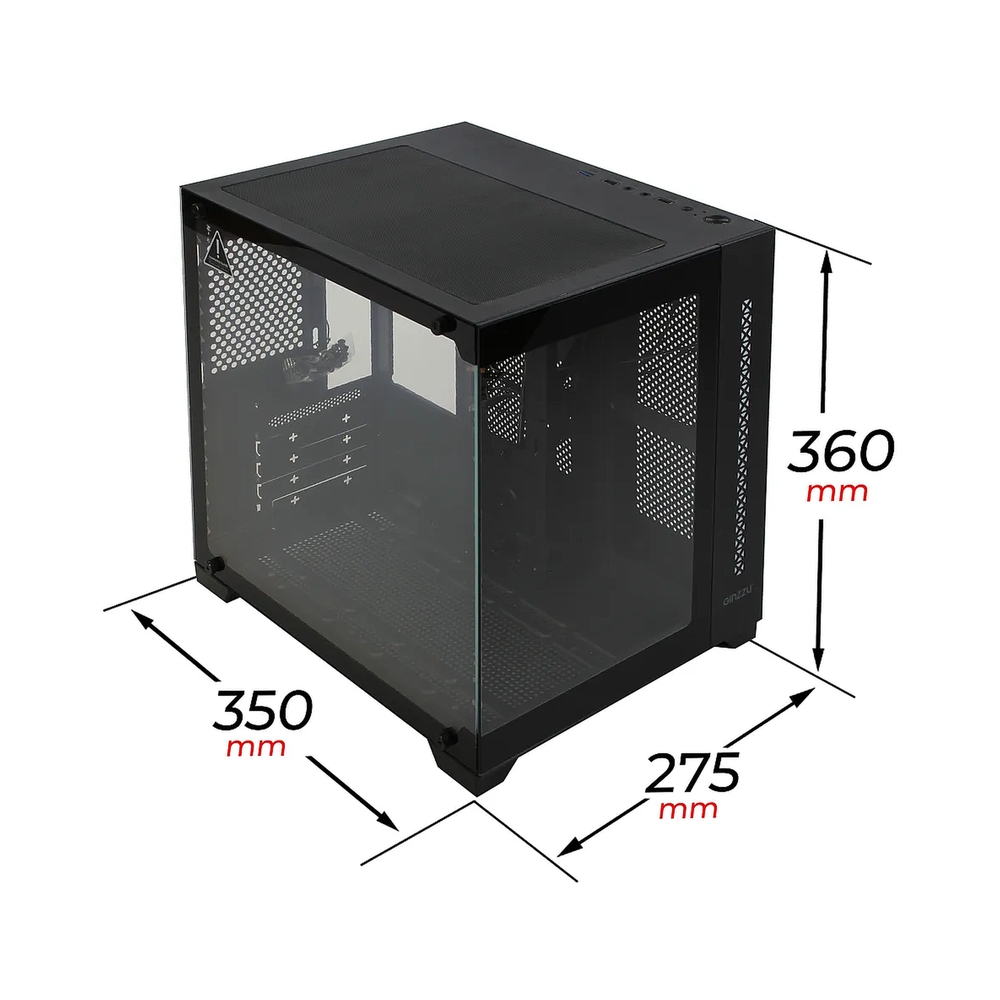картинка Корпус Ginzzu V320 mATX кубик от магазина Одежда+