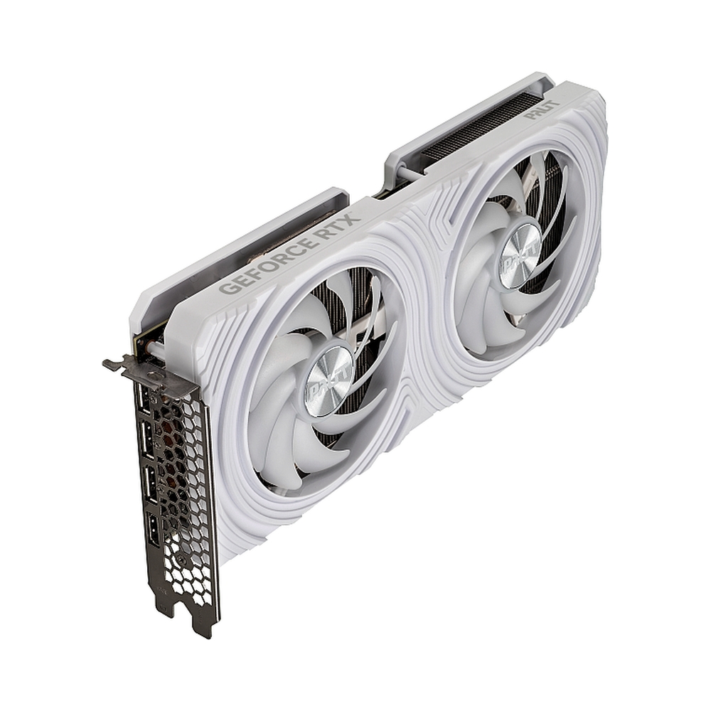 Видеокарта Palit GeForce RTX 4060 Ti White [NE6406T019P1-1048L] — KSKSHOP.RU