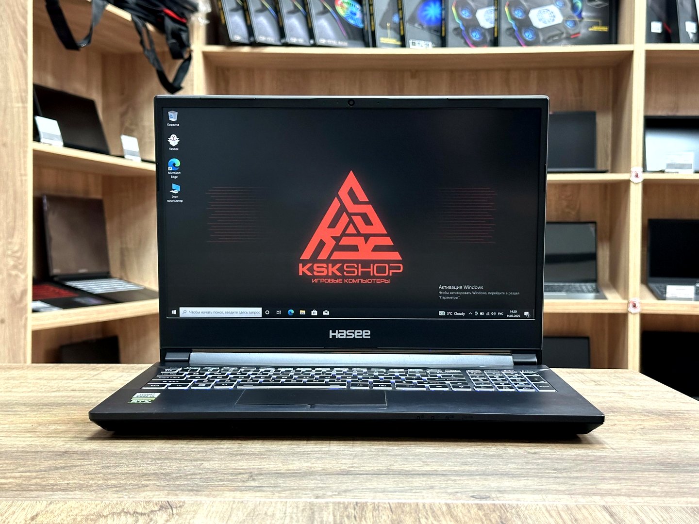 [Б/У] Ноутбук 15,6" Hasee Z7-SP5D1 [i5-6300HQ / GTX1060 6GB] — KSKSHOP.RU