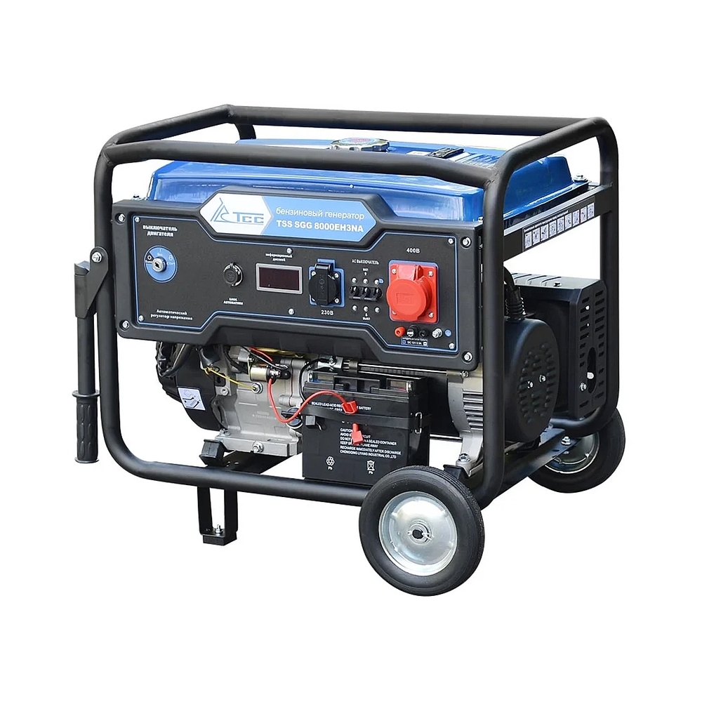Электрогенератор бензиновый TSS SGG 8000EH3NA, 8.3 кВт, 84 дБ, 94 кг — KSKSHOP.RU