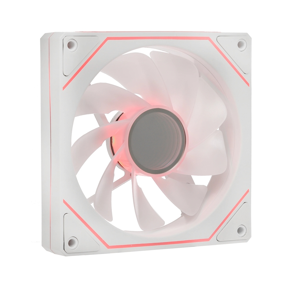 Реверсный вентилятор Ocypus Gamma F12 WH ARGB [Gamma-F12-WH1AM01X-GL], белый — KSKSHOP.RU