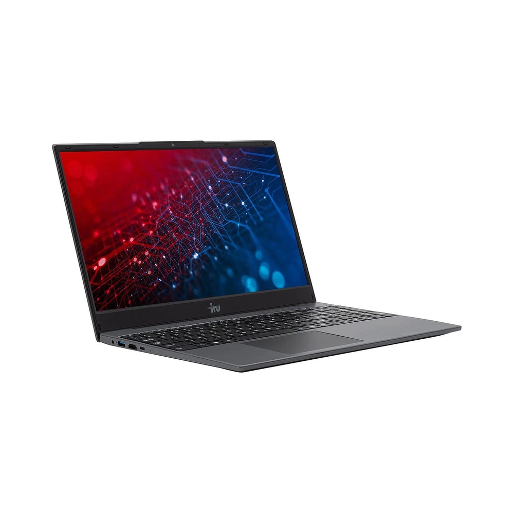 Ноутбук IRU Tactio 15PHC Ryzen 5 7430U 16Gb SSD512Gb AMD Radeon Graphics 15.6" IPS FHD (1920x1080) FreeDOS black WiFi BT Cam 4000mAh (2150146) — KSKSHOP.RU