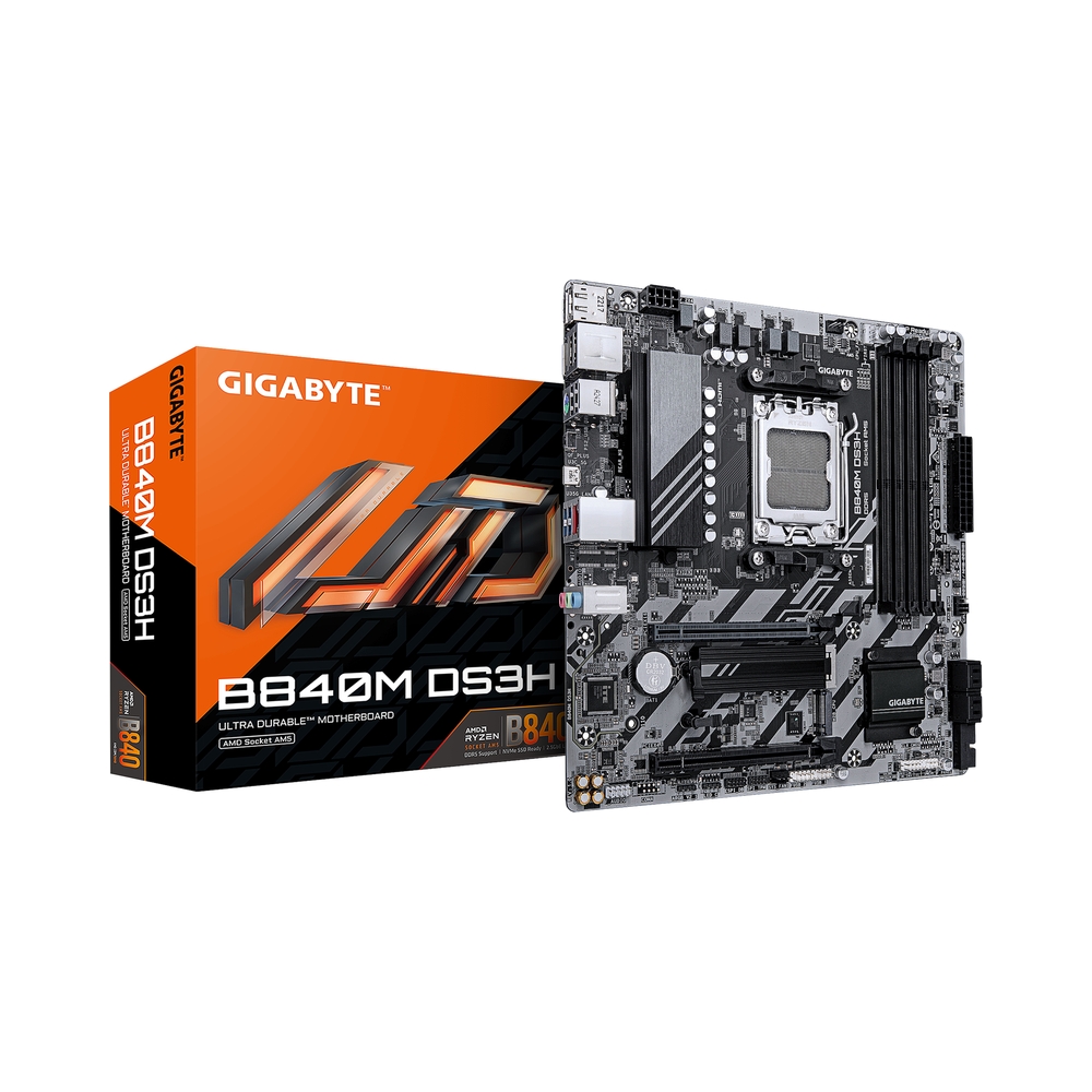 Материнская плата GIGABYTE B840M DS3H — KSKSHOP.RU
