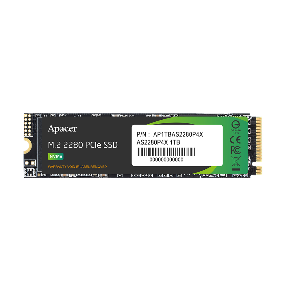Накопитель SSD NVMe Apacer AS2280P4 1TB — KSKSHOP.RU