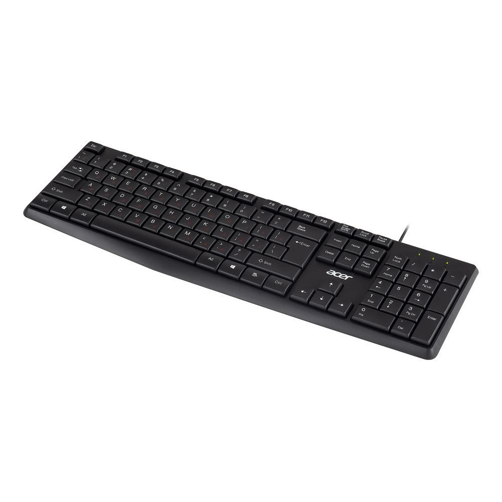Клавиатура Acer OKW121 черный/USB — KSKSHOP.RU