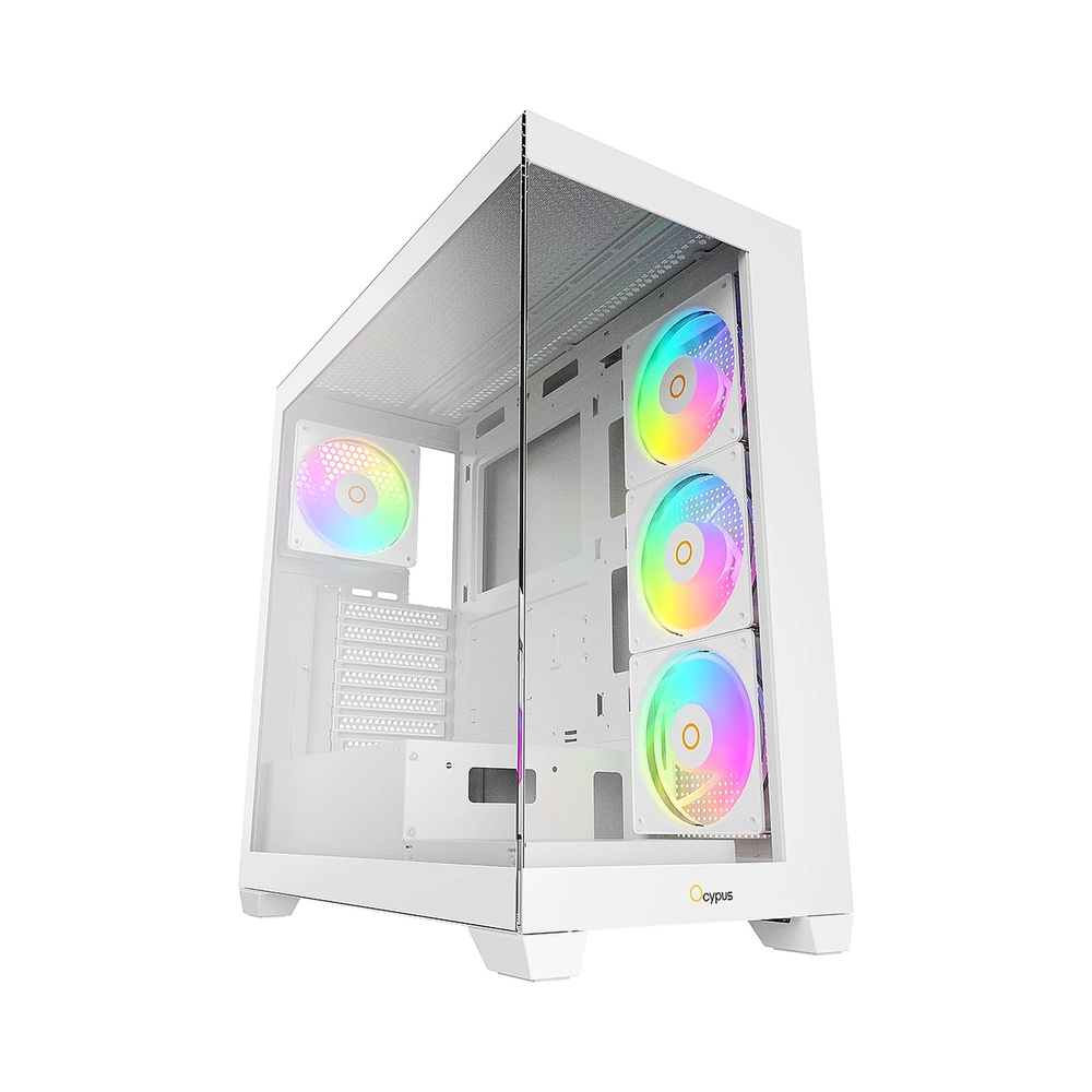 Корпус Ocypus Gamma C72 WH ARGB, белый — KSKSHOP.RU