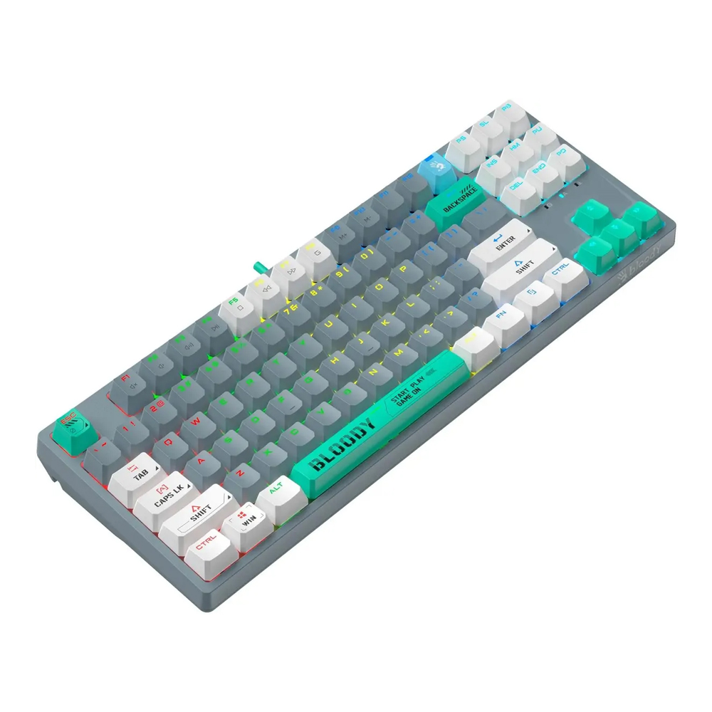 Клавиатура A4Tech Bloody S87 Energy механическая серый USB — KSKSHOP.RU