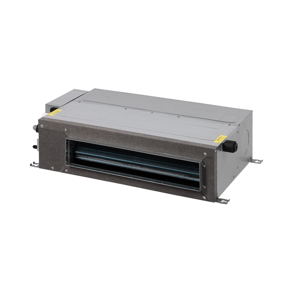 Блок внутренний сплит-системы канального типа SHUFT SFLC_D/in-48HN1 48000 BTU, 140 м², 43 дБ, охлаждение, обогрев, осушение, серый — KSKSHOP.RU