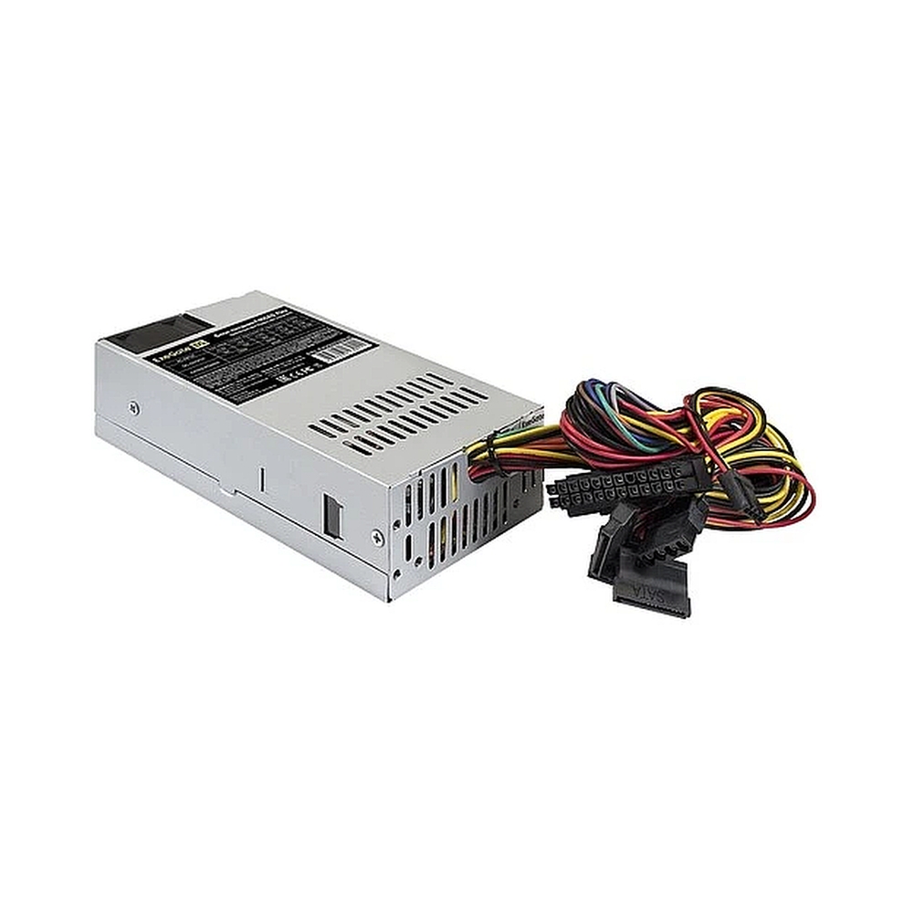 Блок питания 400W ExeGate EX292233RUS F400AS (Flex ATX, for ITX case, APFC, КПД 80% (80 PLUS), 4cm fan, 24pin, (4+4)pin, PCI-E, 3xSATA, 2xIDE) — KSKSHOP.RU