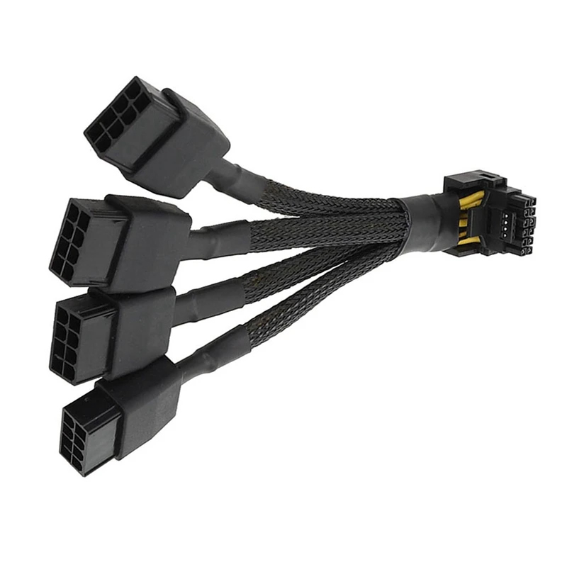Переходник 8-pin x4 to 12VHPWR (RTX 40 Series A) — KSKSHOP.RU