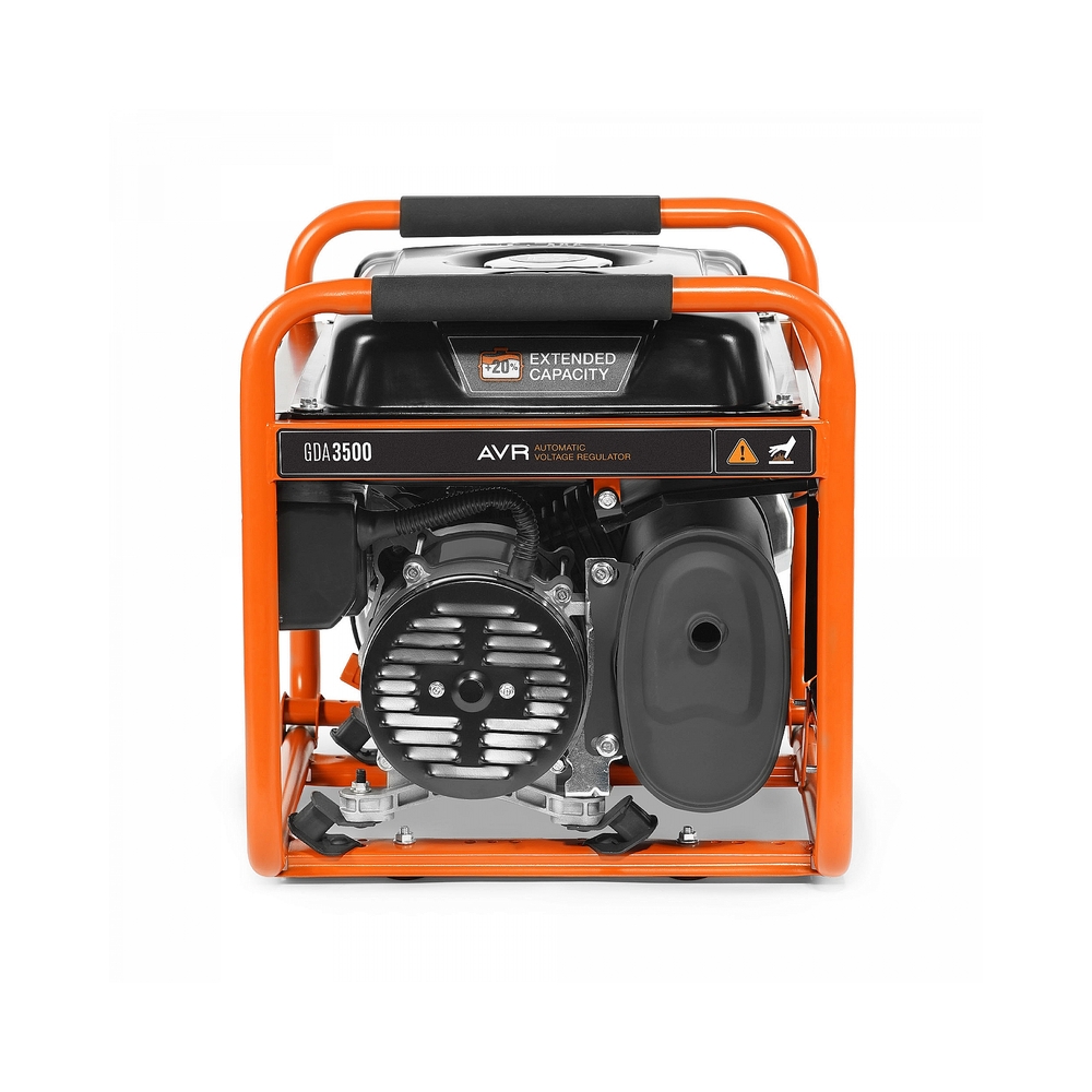Генератор DAEWOO GDA 3500 2.8/3.2кВт 230В 208см3 7.0лс 15л 2х230В 38кг — KSKSHOP.RU