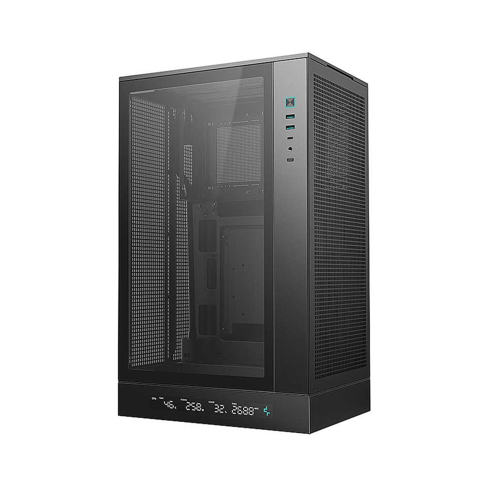Корпус DEEPCOOL CH270 [R-CH270-BKNGM0-G-1], черный — KSKSHOP.RU