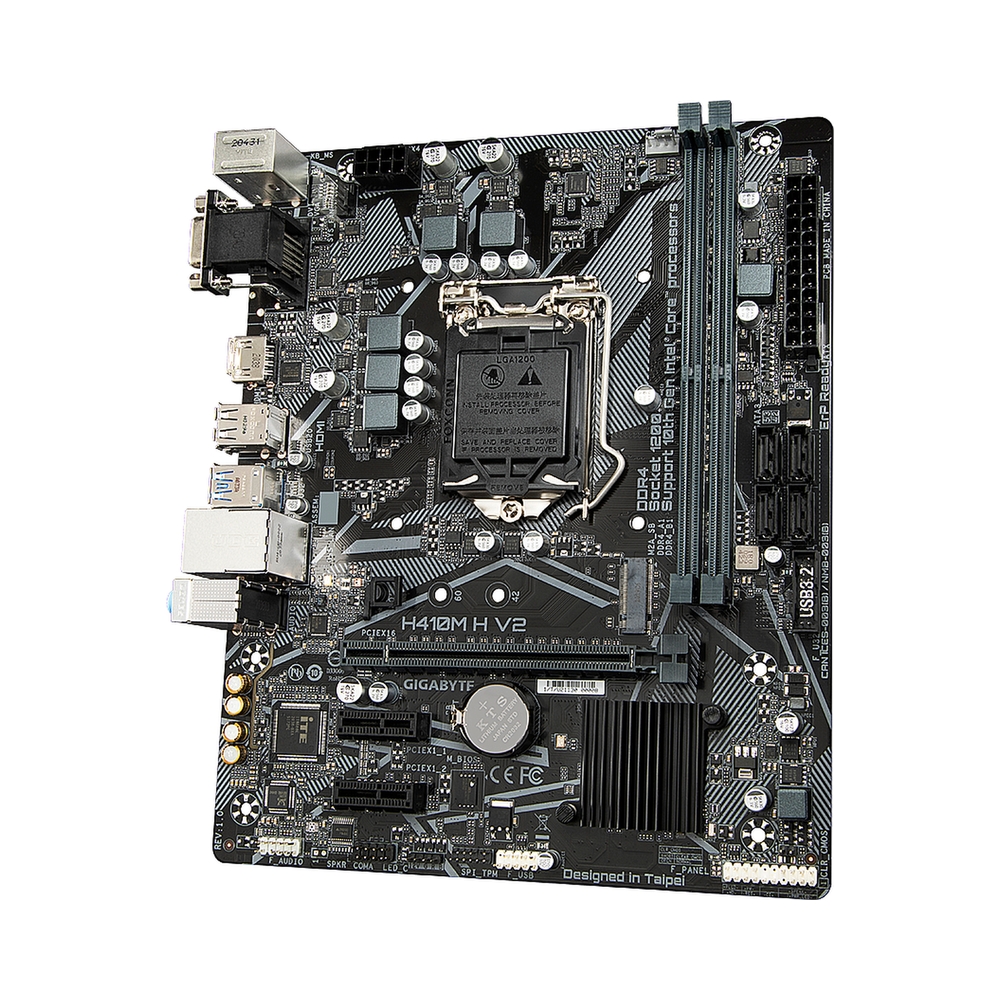 Материнская плата Gigabyte H410M H V2 — KSKSHOP.RU