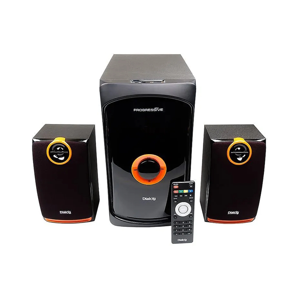 Колонки Dialog Progressive AP-200, чёрный (2.1, 60Вт) — KSKSHOP.RU