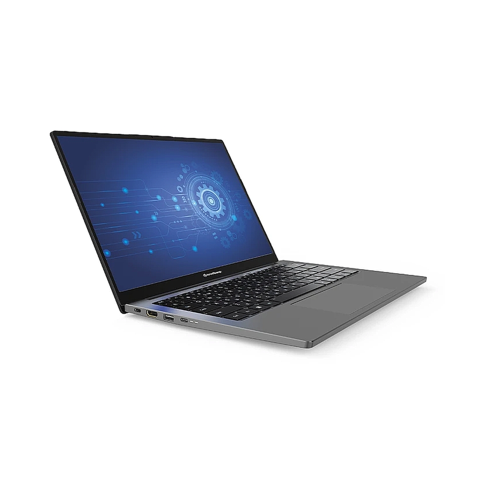 Ноутбук Kraftway KraftBook 14" OLED (1920x1200) IPS 400cd,Core i5-1235U,8Gb DDR4-3200,256Gb SSD(2),Wi-Fi 6+BT,Metal case,web,2хUSB,2xUSB-C,HDMI,RJ45,1.45kg,Grey,noOS, 1г  МИНПРОМТОРГ (МПТ) — KSKSHOP.RU