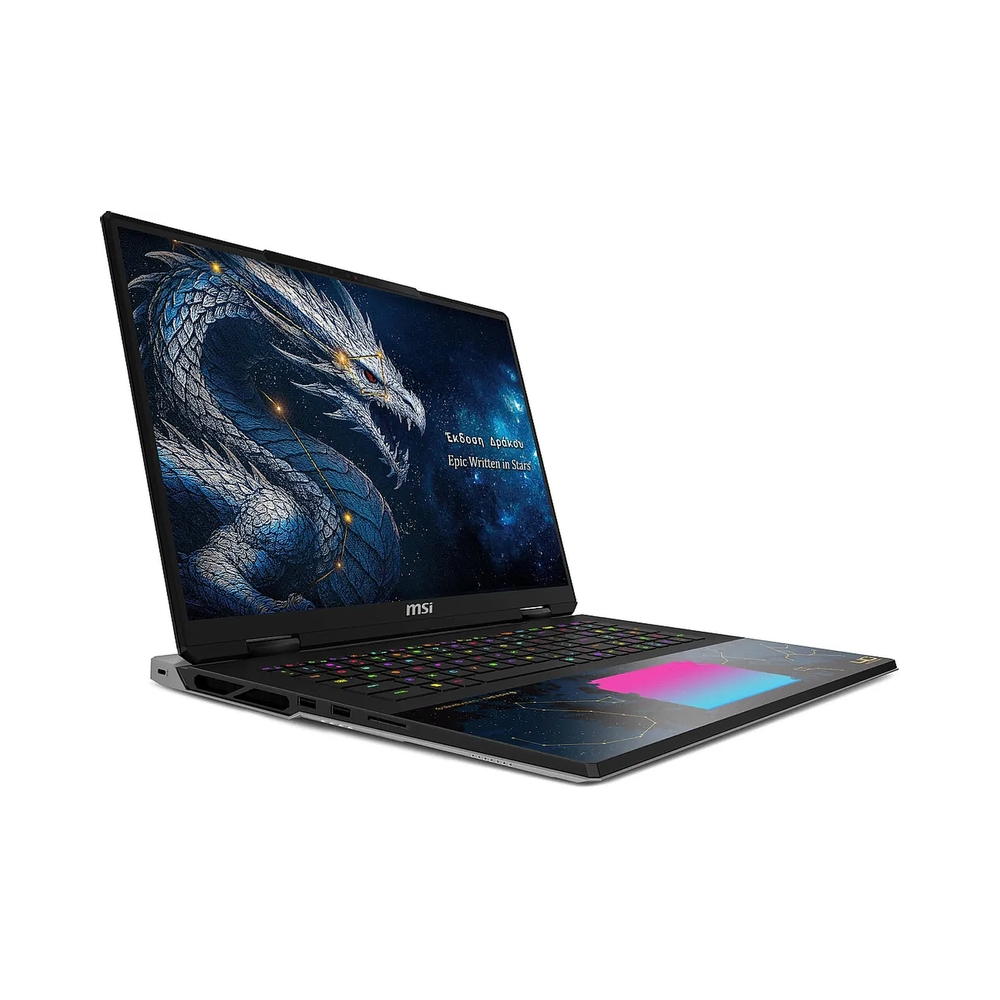 Ноутбук MSI Titan Dragon Edition 18 HX A2WJ-1251RU Core Ultra 9 290HX Plus 96Gb SSD4Tb NVIDIA GeForce RTX 5090 24Gb 18" IPS UHD+ (3840x2400) Windows 11 black WiFi BT Cam (9S7-1824D6-1251) — KSKSHOP.RU