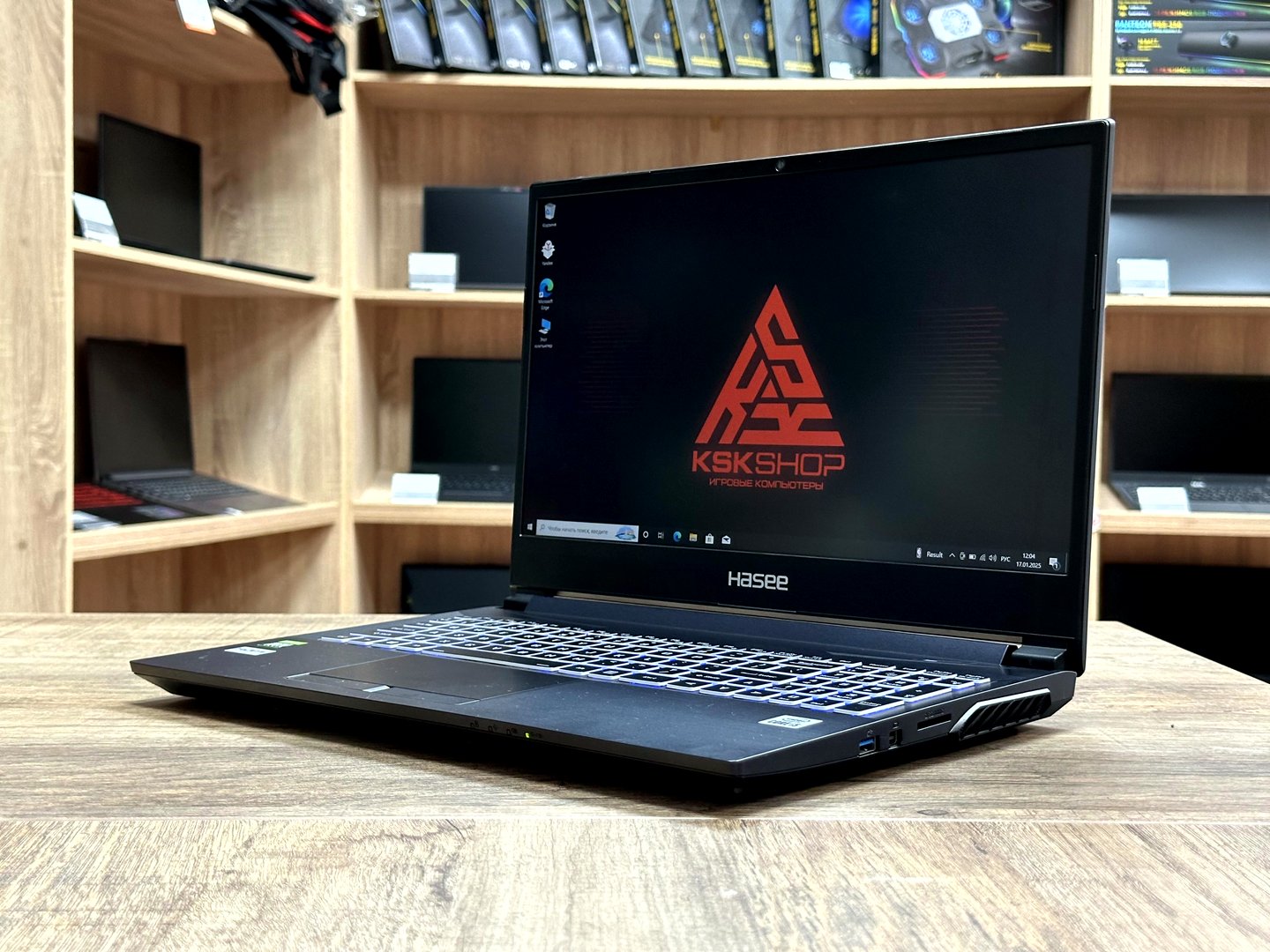 [Б/У] Ноутбук 15,6" Hasse NH5x-xDPx [i5-10200H / RTX 3060 6GB] — KSKSHOP.RU