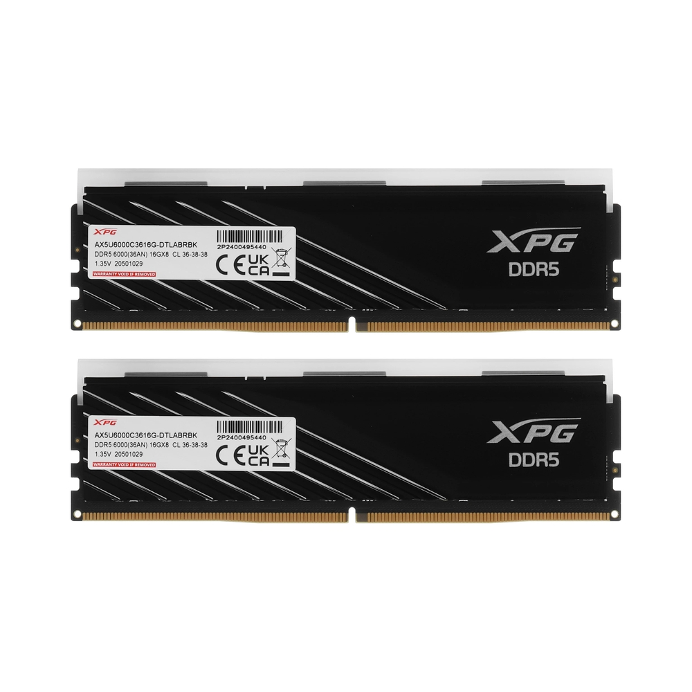 Оперативная память ADATA XPG Lancer Blade RGB [AX5U6000C3616G-DTLABRBK] 32GB KIT D5 — KSKSHOP.RU
