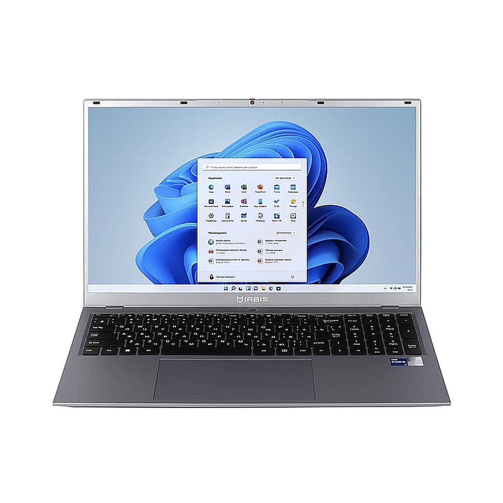 Ноутбук IRBIS 17.3" FHD (1920x1080) IPS 300cd,Core i5-1250P,16Gb LPDDR5, 512Gb SSD,Wi-Fi 6+BT 5,76Wh,Kbd Backlit,FPS,TPM 2.0,2.2kg,Grey,1y warranty,noOS — KSKSHOP.RU