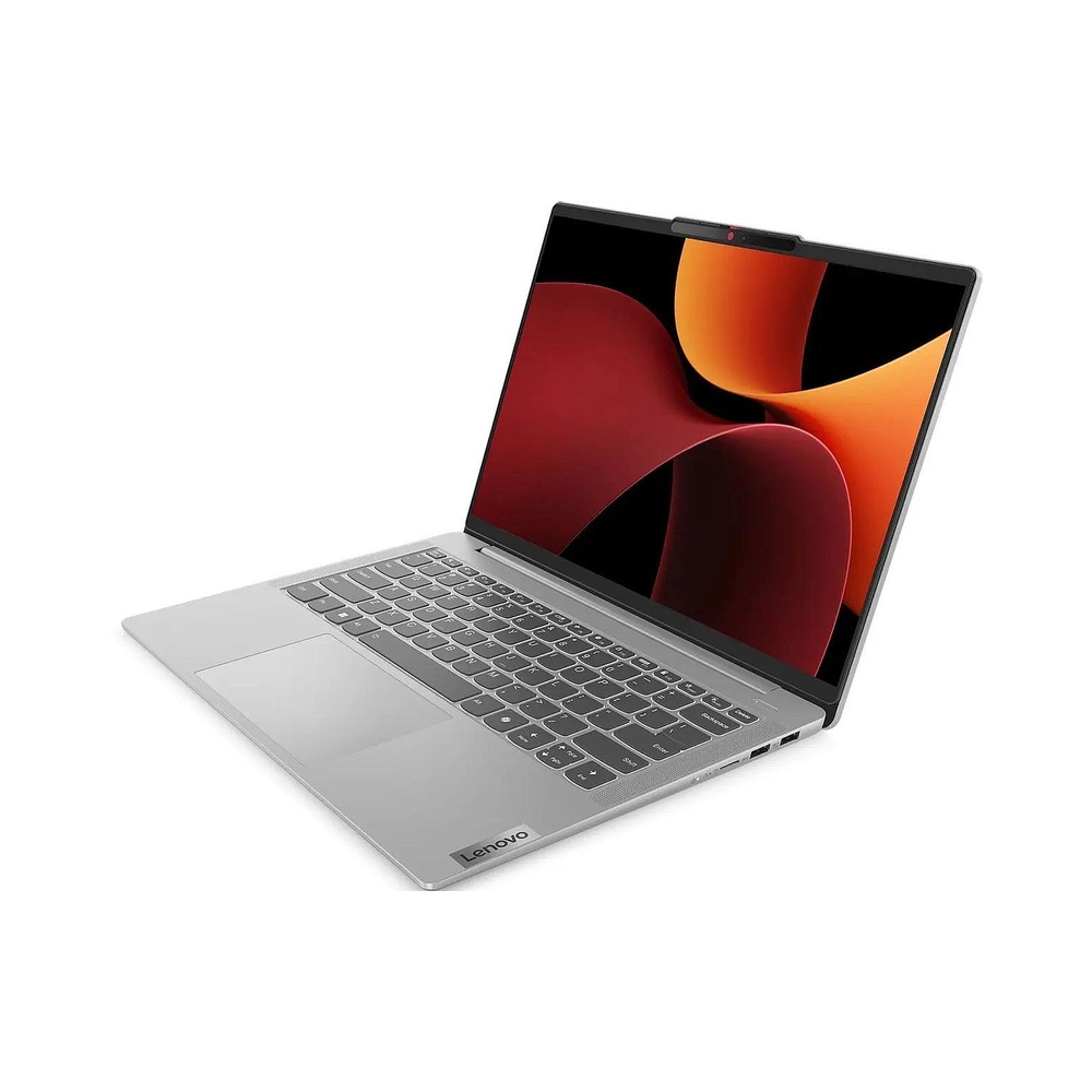 Ноутбук Lenovo IdeaPad Slim 5 14AHP9 14"(1920x1200 OLED)/AMD Ryzen 7 8845HS(3.8Ghz)/32768Mb/1024SSDGb/noDVD/Int:AMD Radeon 780M/Cam/BT/WiFi/57WHr/war 1y/1.46kg/cloud grey/noOS + 65W, RU kbd — KSKSHOP.RU