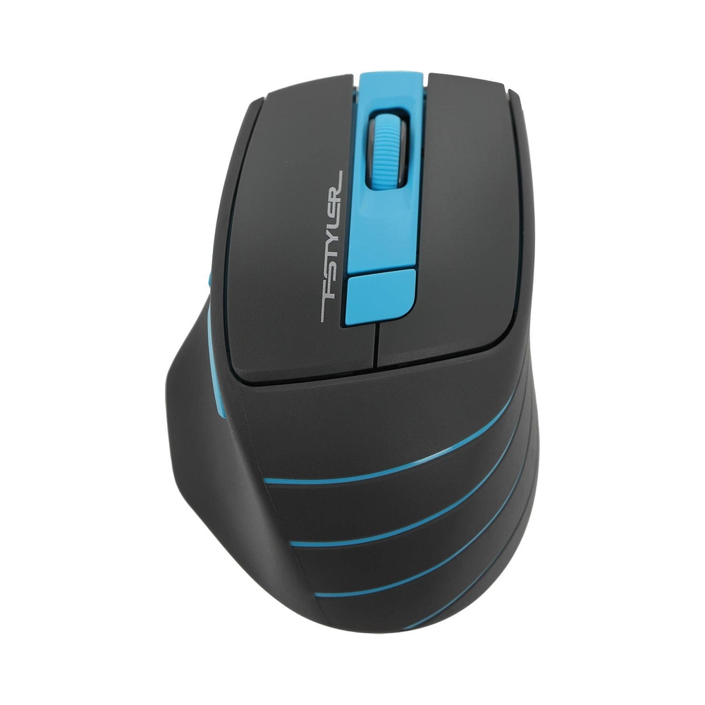 Мышь беспроводная A4Tech Fstyler FG30S серый/синий — KSKSHOP.RU