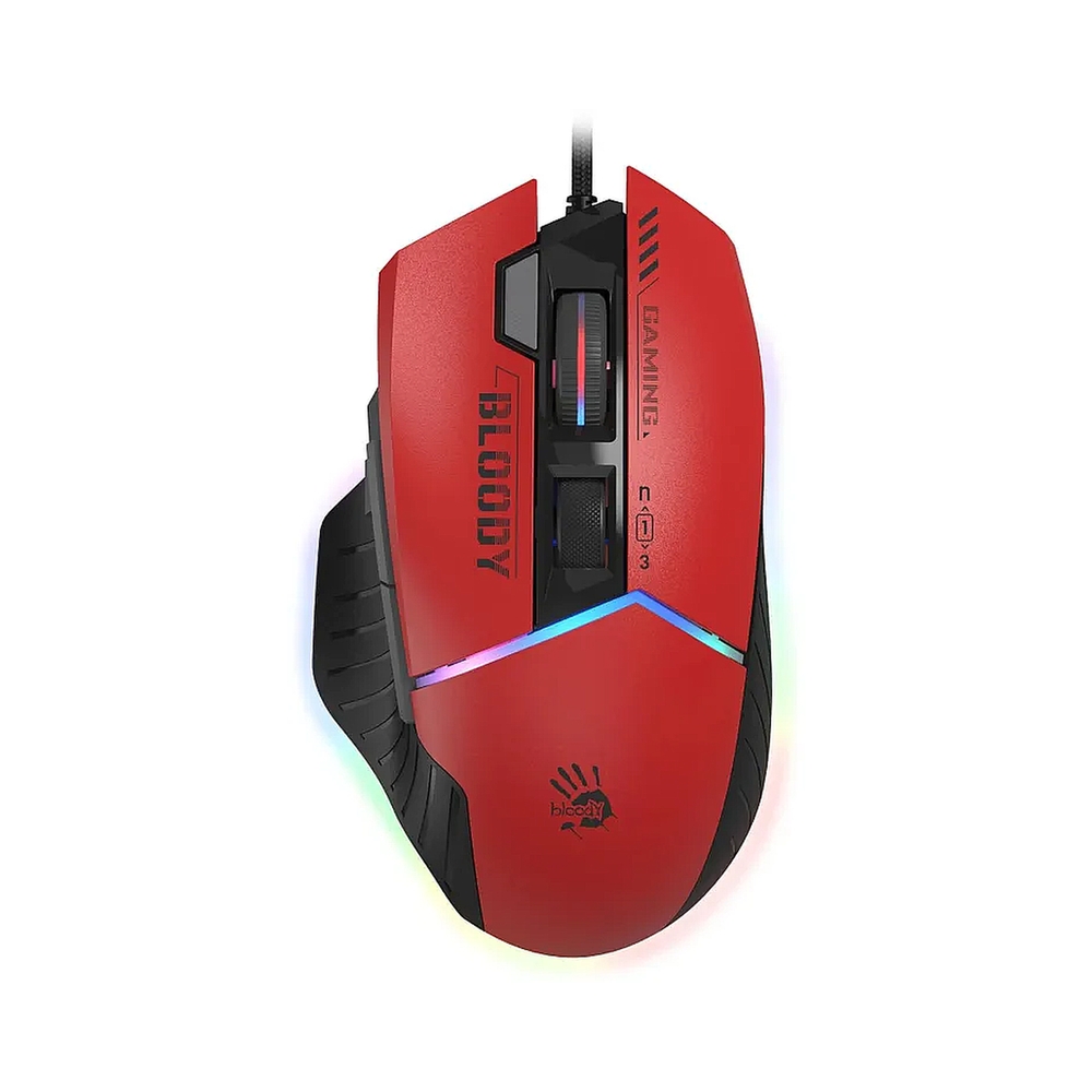 Мышь A4Tech Bloody W95 Max Sports, красный/черный — KSKSHOP.RU