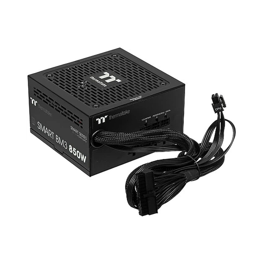 Блок питания Thermaltake ATX 850W Smart BM3 Gen.5 80+ bronze (20+4pin) APFC 120mm fan 12xSATA Cab Manag RTL — KSKSHOP.RU