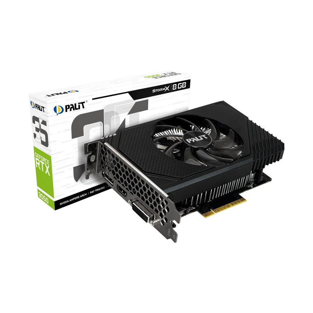 Видеокарта Palit GeForce RTX 3050 StormX [NE63050018P1-1070F] — KSKSHOP.RU