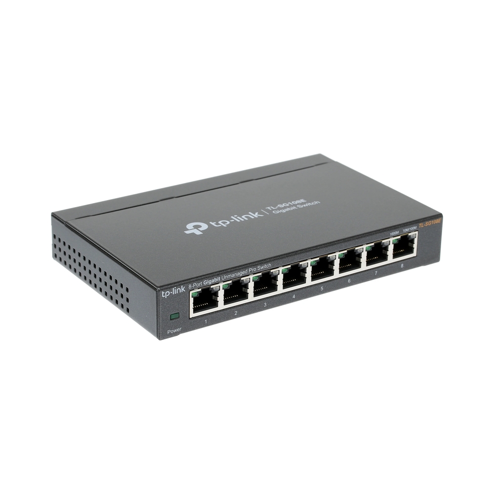 Коммутатор TP-Link TL-SG108E [1000 Мбит/сек] — KSKSHOP.RU