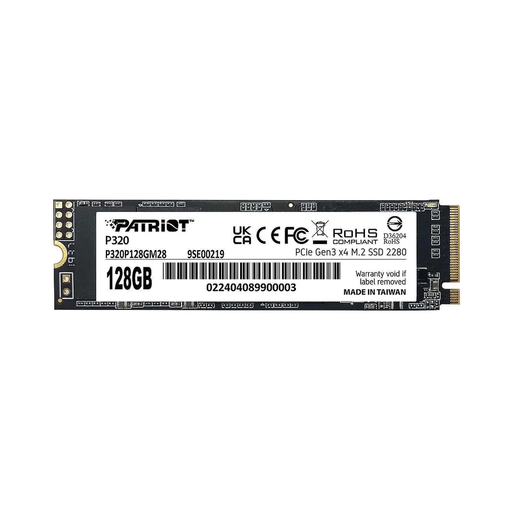 Накопитель SSD Patriot P320 [P320P128GM28] 128GB — KSKSHOP.RU