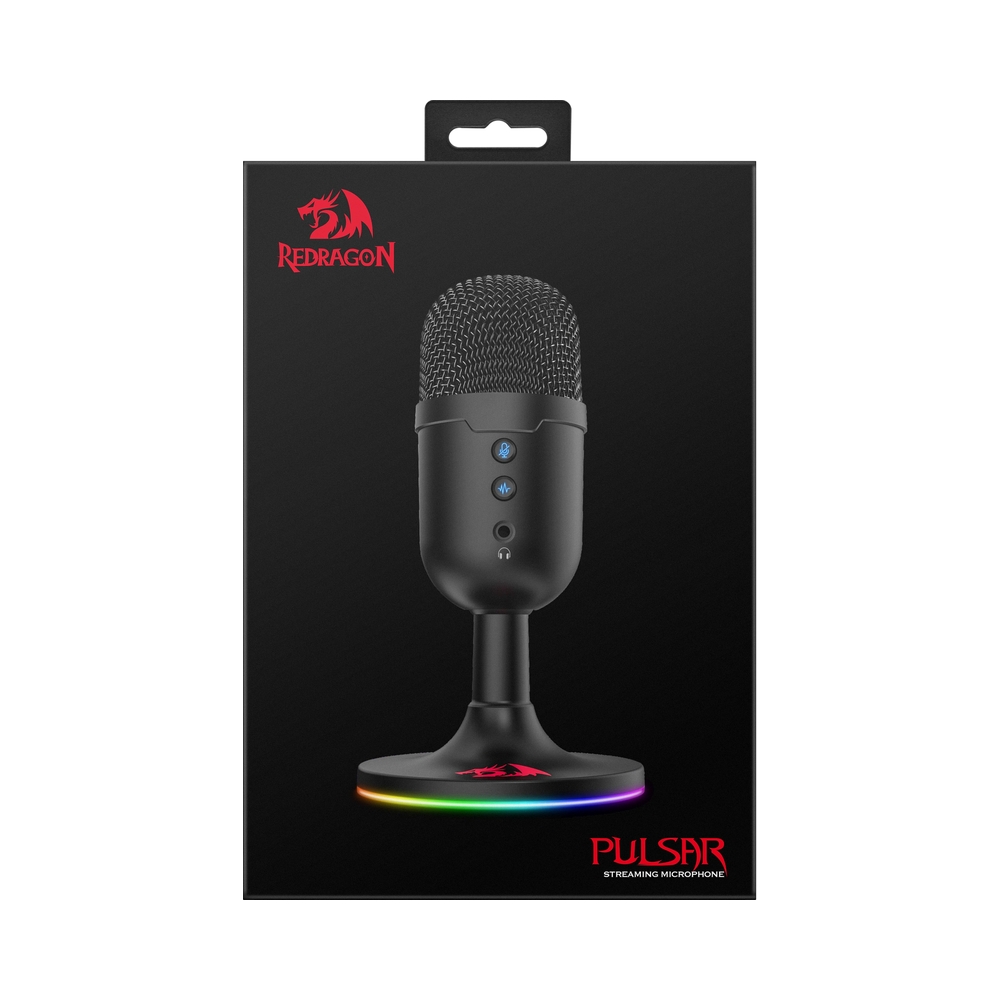Игровой микрофон Redragon PULSAR GM303, черный — KSKSHOP.RU