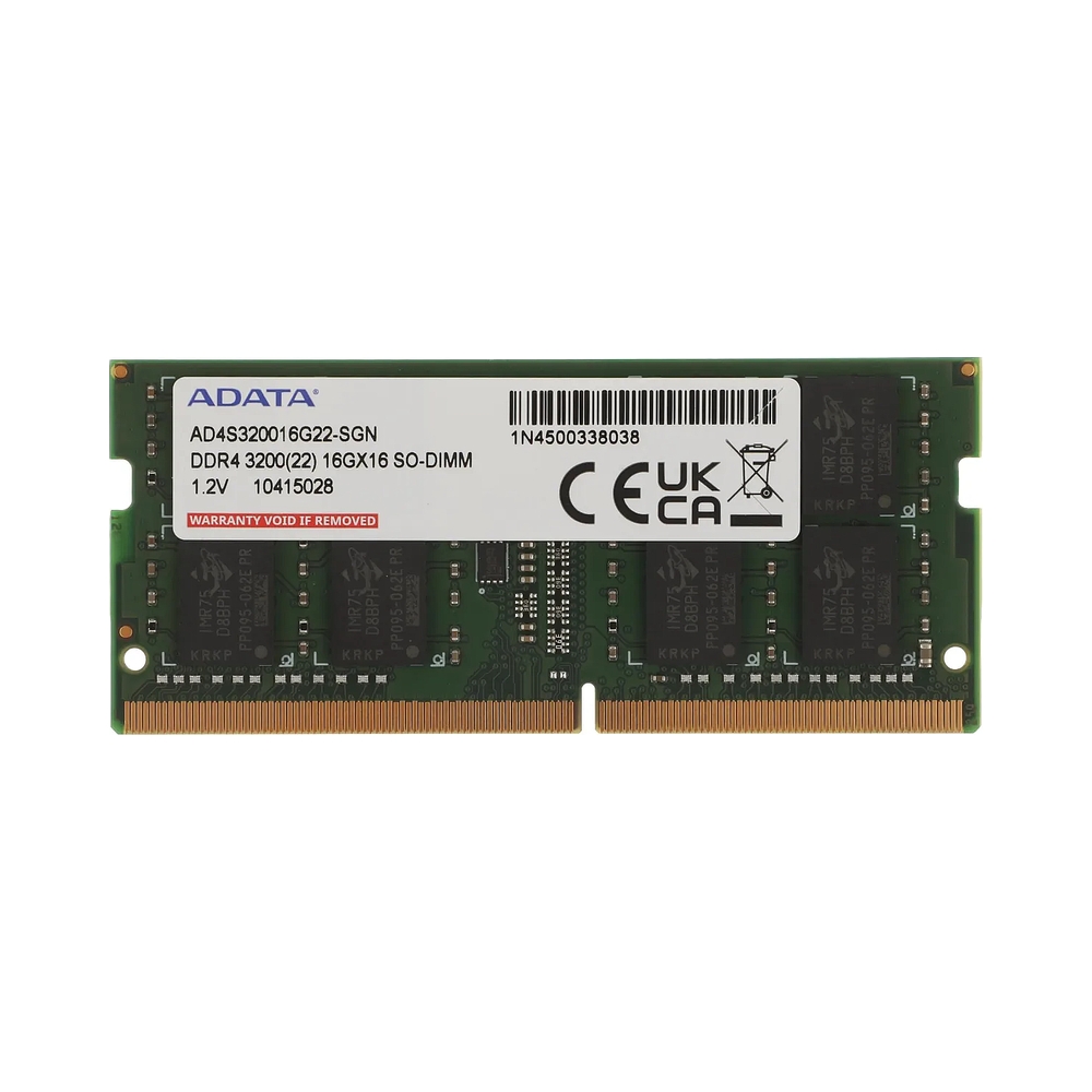 Оперативная память SODIMM ADATA [AD4S320016G22-SGN] 16GB D4 — KSKSHOP.RU