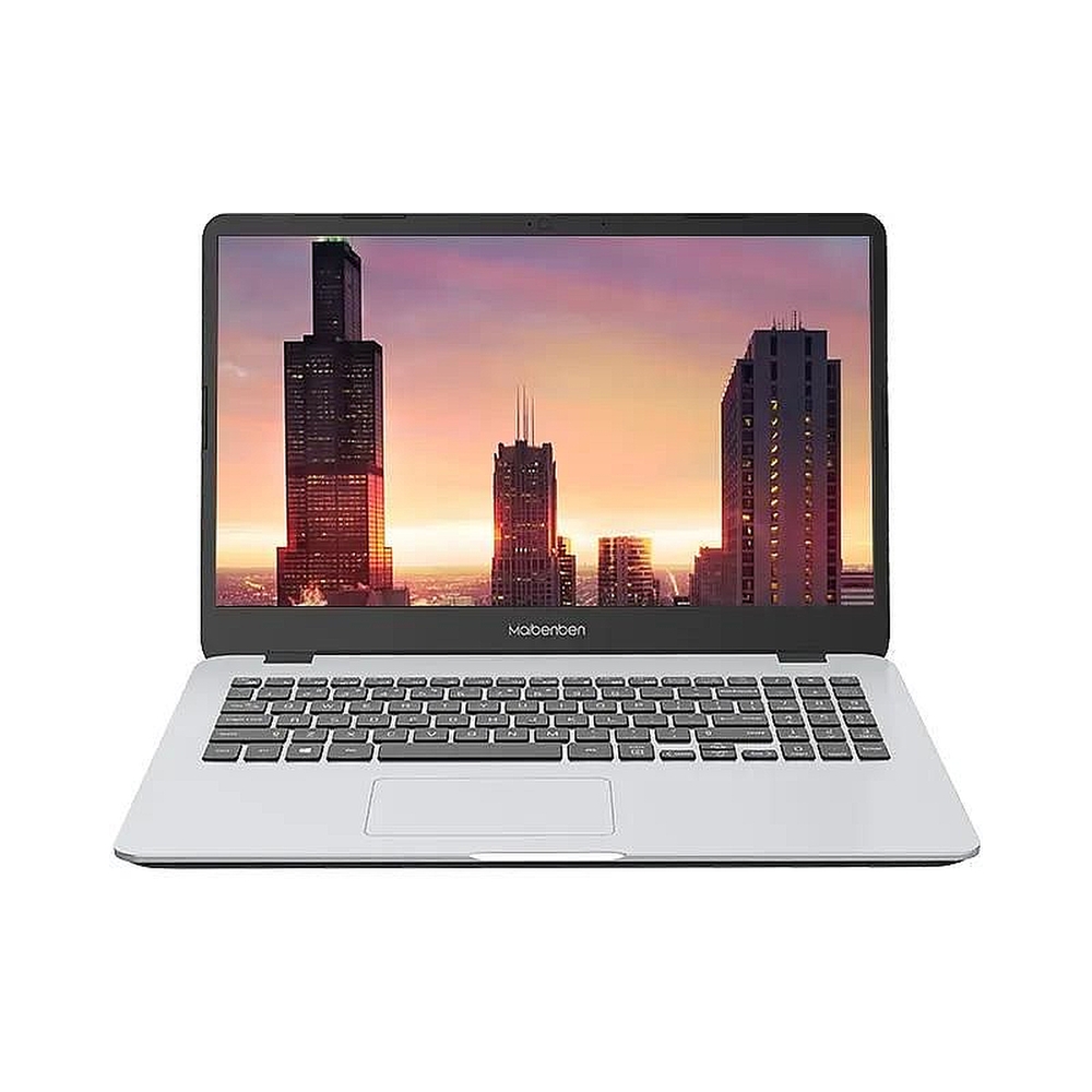 Ноутбук Maibenben B115A 15.6" IPS Ryzen 3 Pro 4450U  8Mb 256SSDGb Int:AMD Radeon/Cam/BT/WiFi/51.28WHr/war 2y/1.65kg/Silver/Win11Pro — KSKSHOP.RU