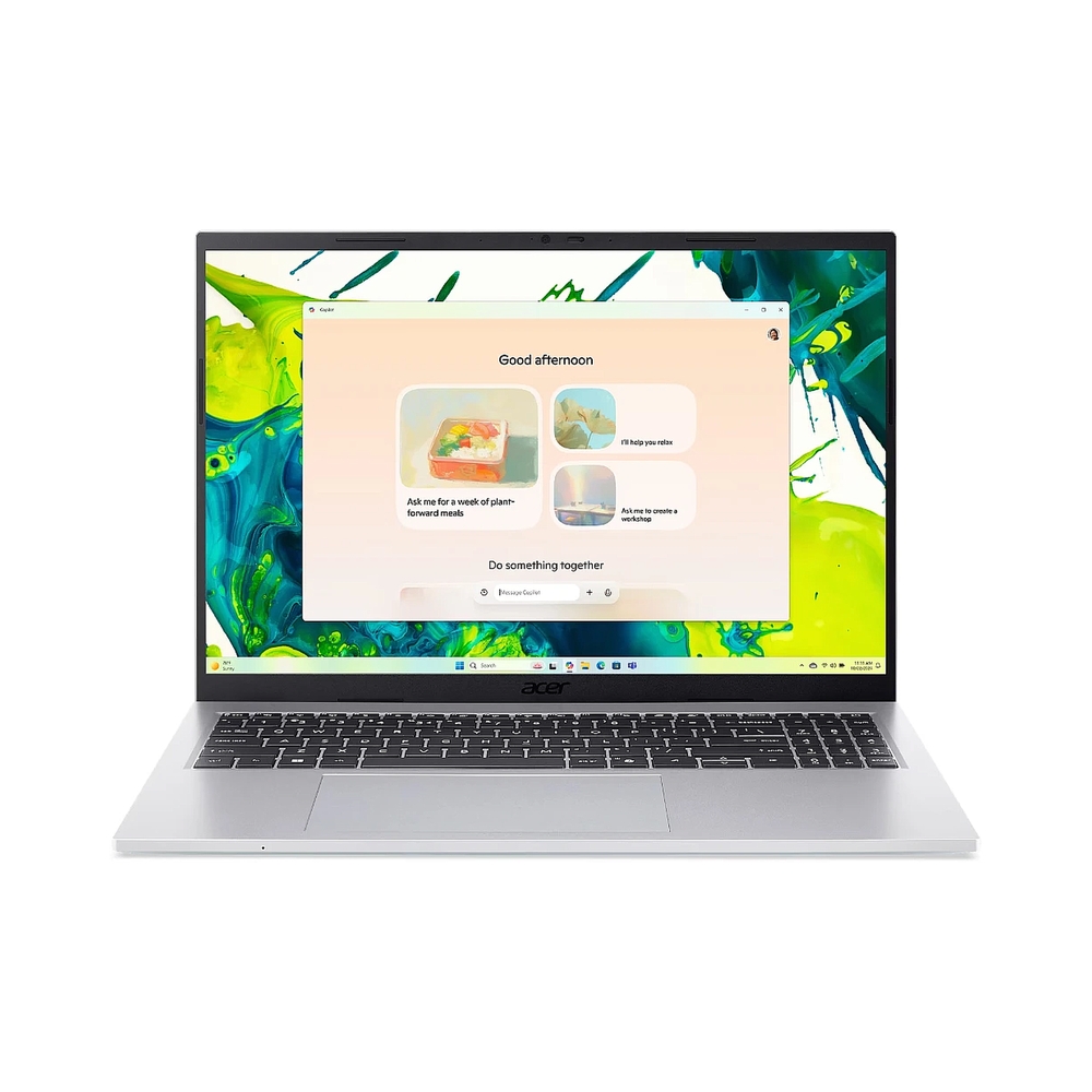 Ноутбук Acer Aspire Go AG16-71P 16" WUXGA IPS/Core 5 120U/UMA/16 GB DDR4/SSD 512GB/NoOS/Silver — KSKSHOP.RU