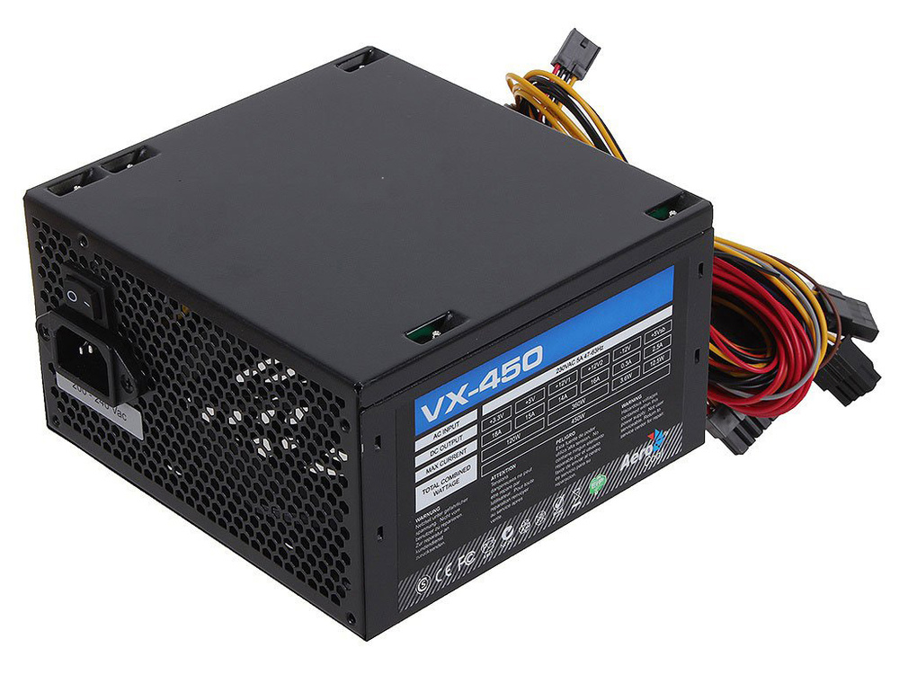 [Б/У] Блок питания AeroCool VX-450 | 450W — KSKSHOP.RU