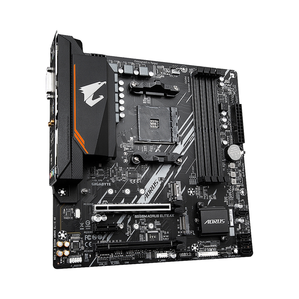 Материнская плата GIGABYTE B550M AORUS ELITE AX — KSKSHOP.RU